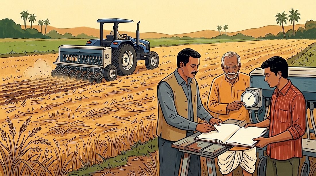 How to Run a Custom Hiring Center: Renting Zero-Till Seed Drills by the Acre