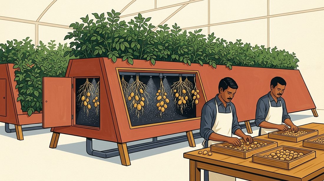 How to Multiply Virus-Free Seed Potato Minitubers (Net-House & Aeroponics)